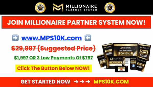 MILLIONAIRE PARTNER SYSTEM - Image 3