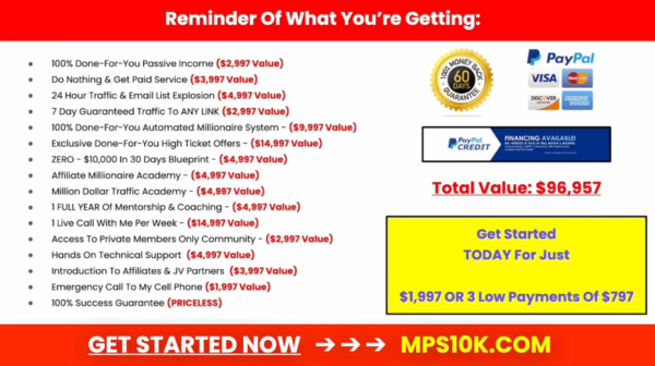 MILLIONAIRE PARTNER SYSTEM - Image 4