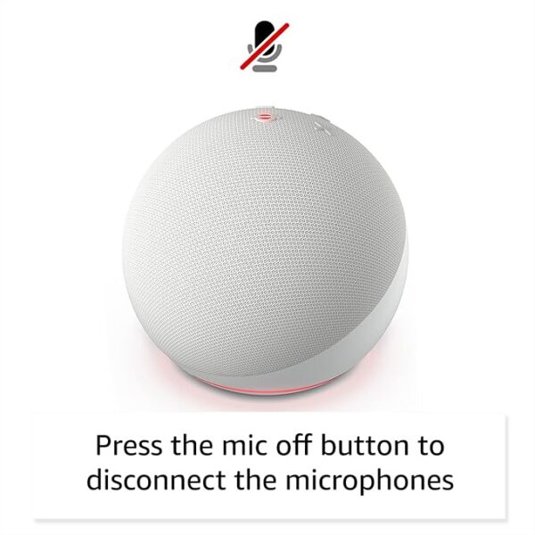 Echo Dot (5th Gen) | Smart speaker with Bigger sound, Motion Detection, Temperature Sensor, Alexa and Bluetooth| Blue colour - Image 2